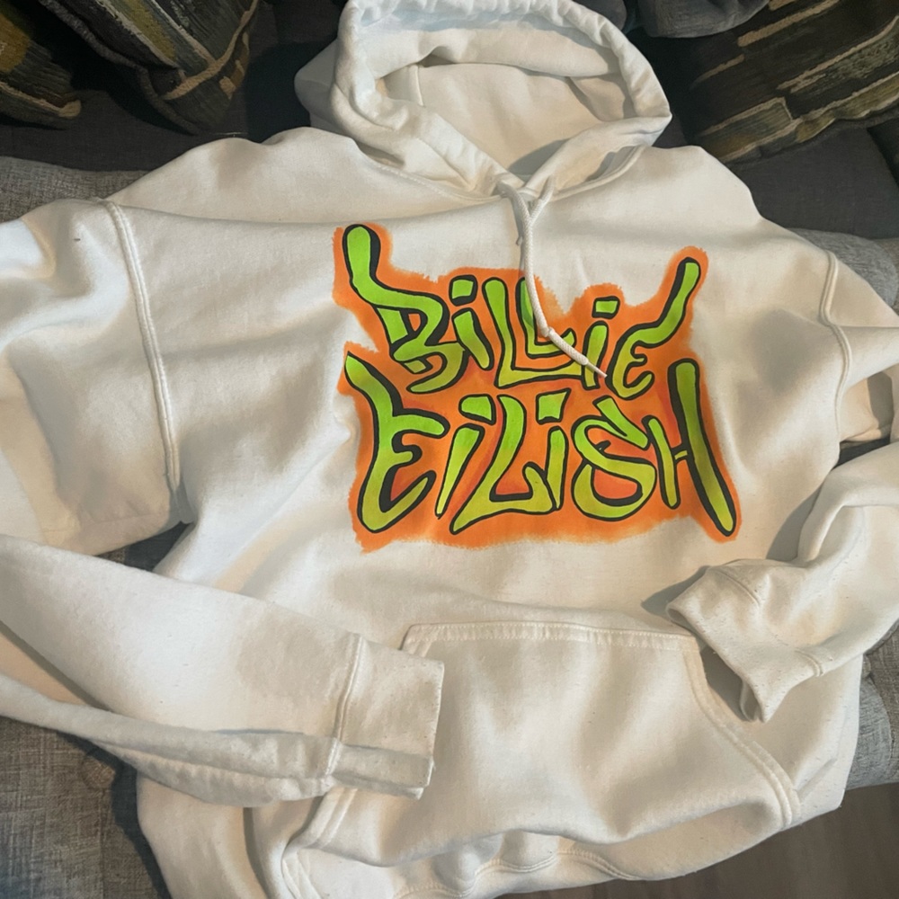 Authentic Billie Eilish hoodie, size medium